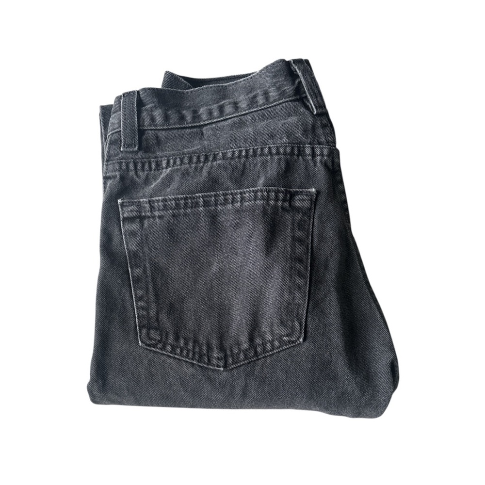 DAKOTA Charcoal Black Straight Leg Denim Jeans